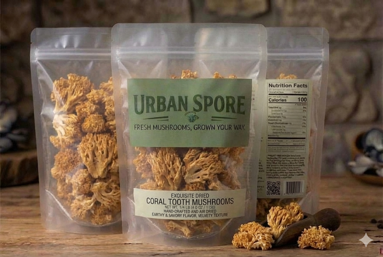 Dried Coral Tooth Mushroom